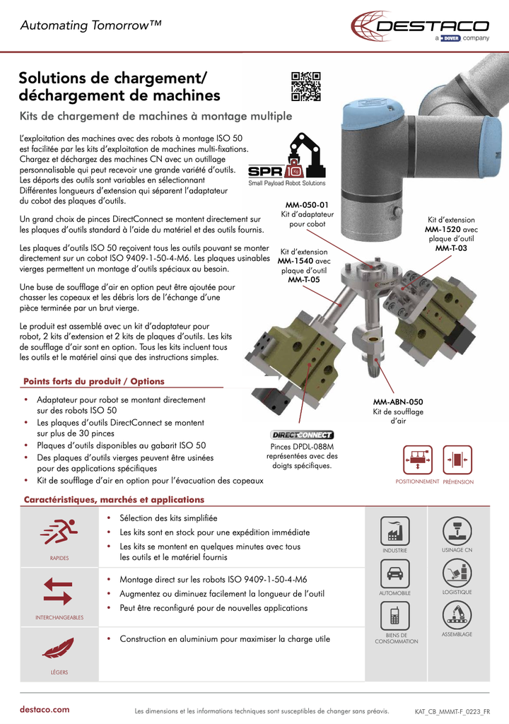 SPR10 Multi-Mount - Machine Tending Flyer