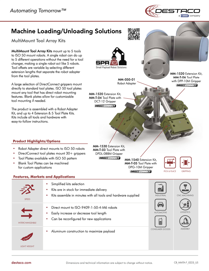 SPR10 Multi-Mount - Tool Array Flyer
