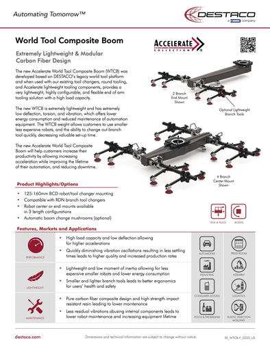 World Tool Composite Boom